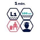 Lielā peldbaseina abonements 1 mēnesim skolēniem, studentiem