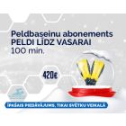 Peldbaseinu abonements PELDI LĪDZ VASARAI | 100 min.